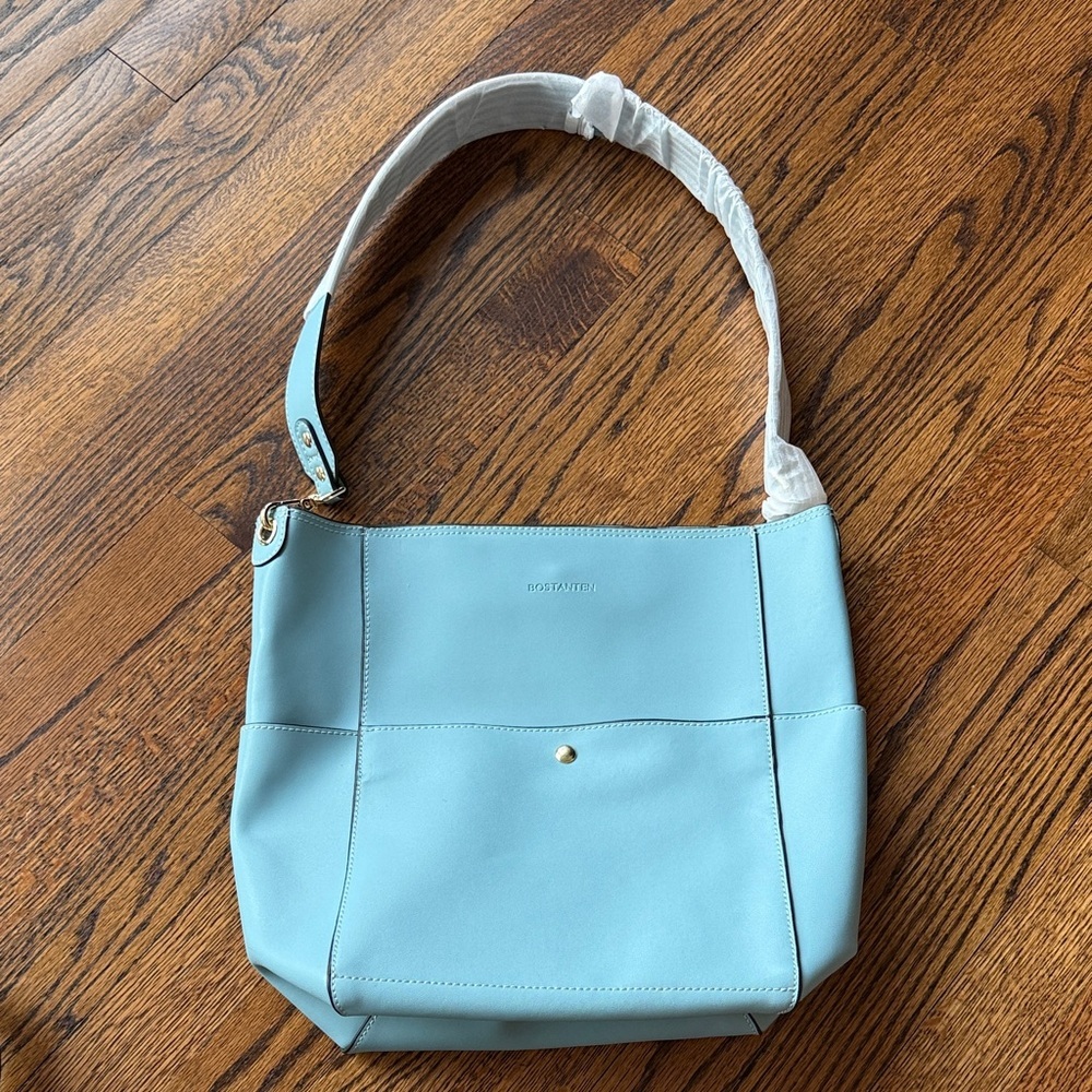 Bostanten Sky Blue Women's Shoulder Bag Preppy Casual Going Out Office